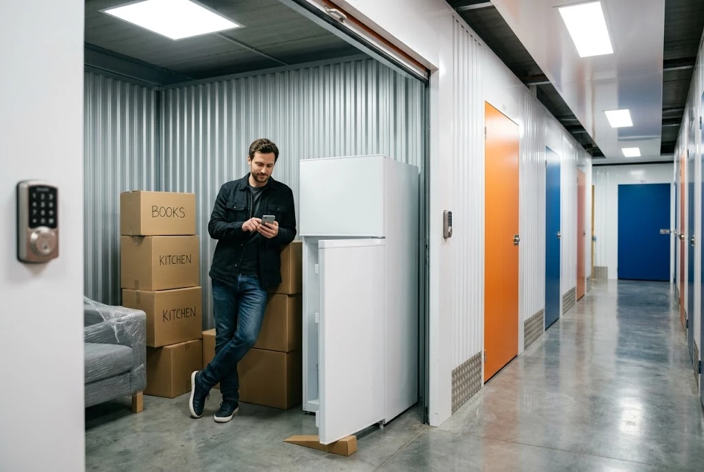 Peut-on stocker un frigo dans un box sécurisé ?