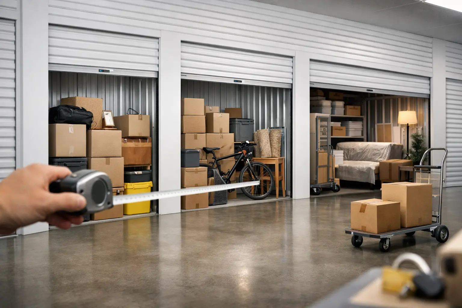 Guide des dimensions des boxes de stockage Guide des dimensions des boxes de stockage