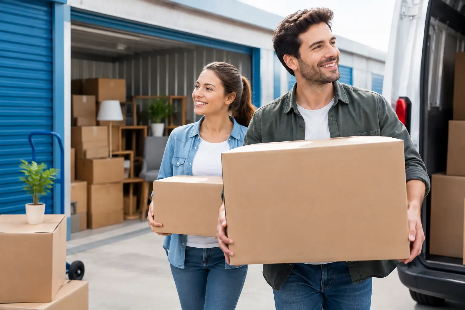 Cas pratique déménagement avec box sans stress